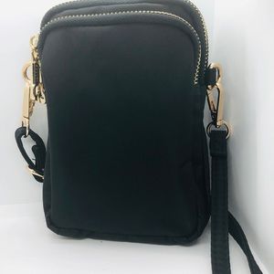 Black Nylon Crossbody/Belt Bag
